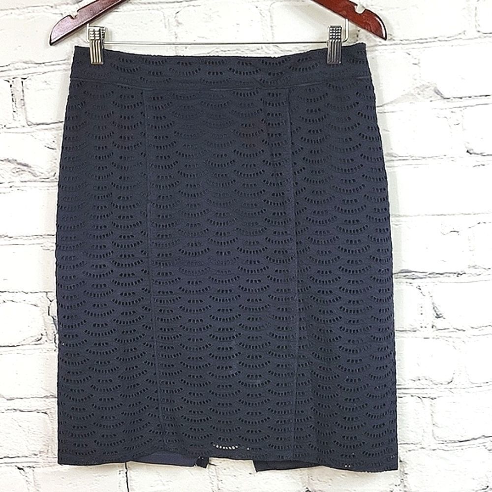 LOFT Eyelet Skirt 